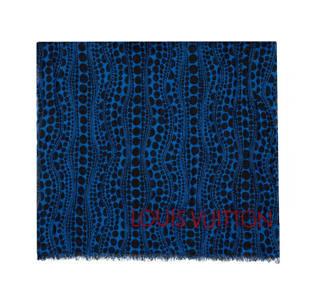Yayoi Kusama for Louis Vuitton: All The Accessories 3 Scarves Vuitton Kusama 10