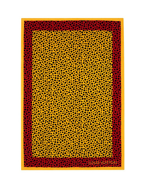Yayoi Kusama for Louis Vuitton: All The Accessories 6 Scarves Vuitton Kusama 14
