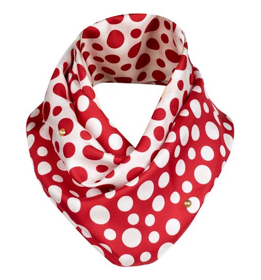 Yayoi Kusama for Louis Vuitton: All The Accessories 15 Scarves Vuitton Kusama 6