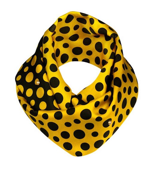Yayoi Kusama for Louis Vuitton: All The Accessories 28 Scarves Vuitton Kusama 7