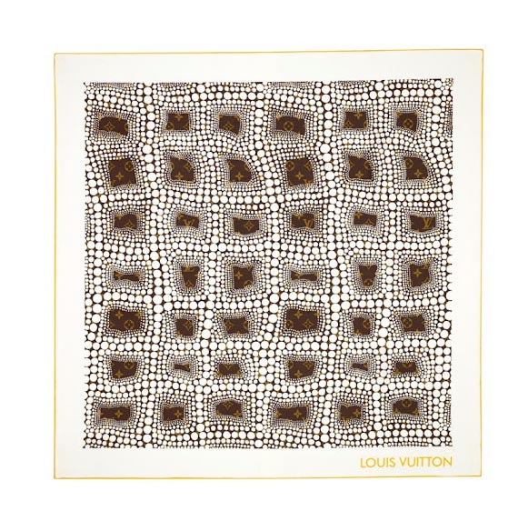Yayoi Kusama for Louis Vuitton: All The Accessories 21 Scarves Vuitton Kusama 8