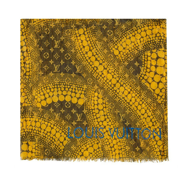 Yayoi Kusama for Louis Vuitton: All The Accessories 1 Scarves Vuitton Kusama 9