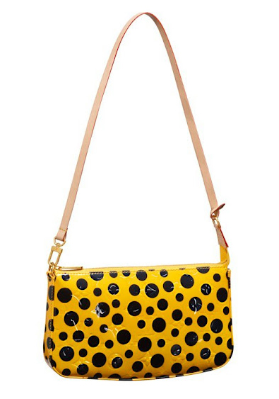 LOUIS VUITTON YAYOI KUSAMA Polka Dot Handbag Paris France Authentic Couture  Bag