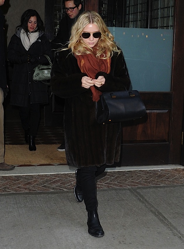 Mary-Kate Olsen Banishes the Mini-Bag Once and for All