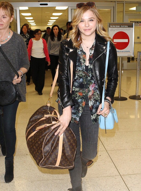 Celebrities Wearing Louis Vuitton Monogram Scarf & Beanie