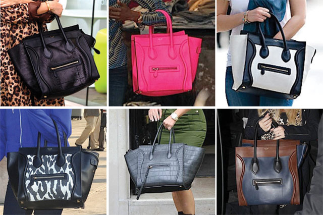 Just Can't Get Enough: Rosie Huntington-Whiteley Always Turns to Mid-Size  Black Bags - PurseBlog