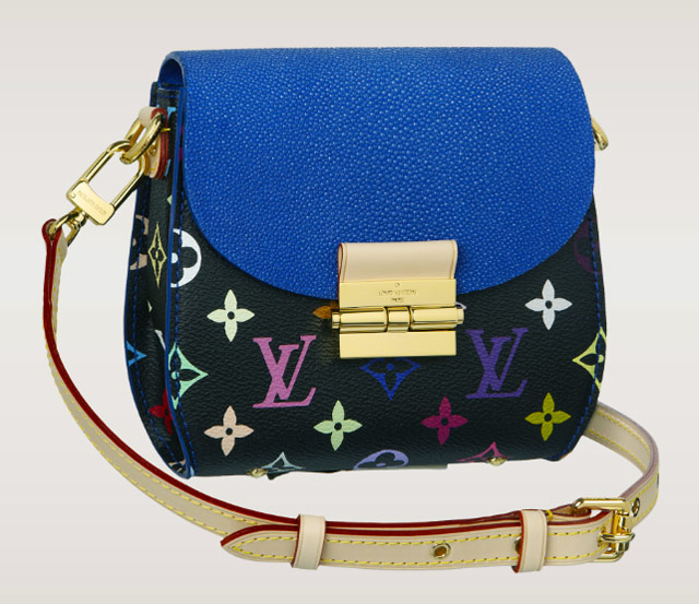 Louis Vuitton Black Multicolor HEARTBREAKER CrossBody Bag Never