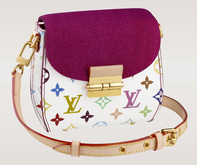 Louis Vuitton Noir Multicolor Claudia Shoulder Bag