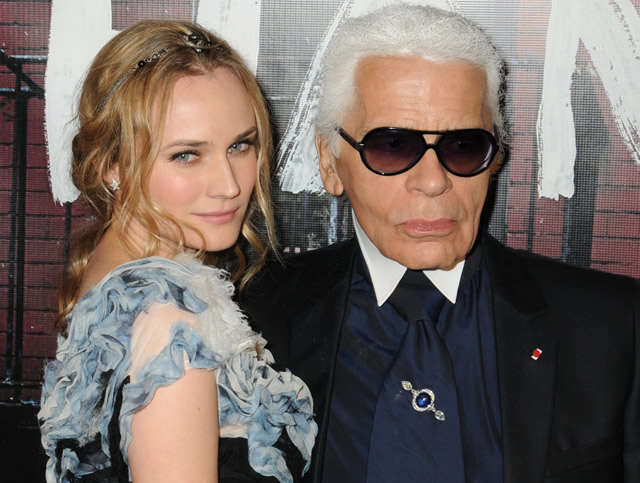 Diane Kruger: Karl Lagerfeld Is a Fun Neighbour