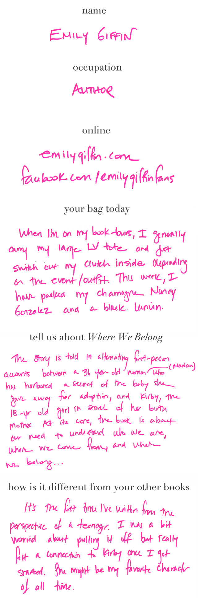 WIHB: Emily Giffin (1)