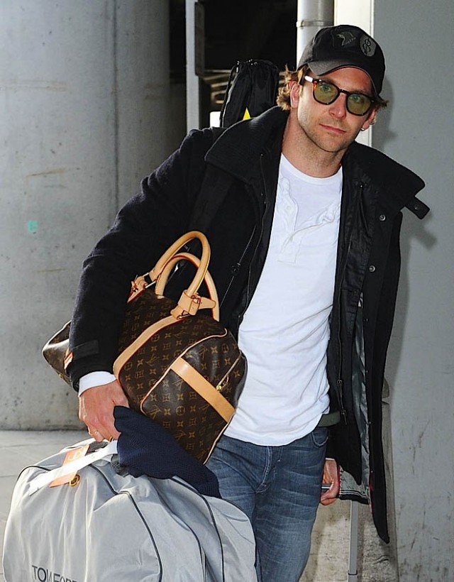 Celebrities Wearing Louis Vuitton Monogram Scarf & Beanie