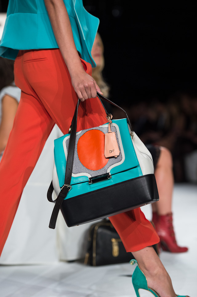 Diane von Furstenberg Spring 2013 goes back to the future - PurseBlog