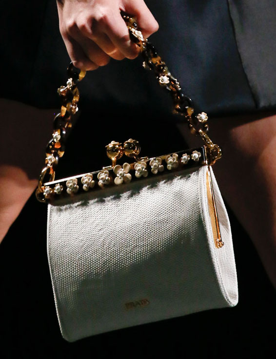Fashion Week Handbags: Prada Spring 2013 - PurseBlog