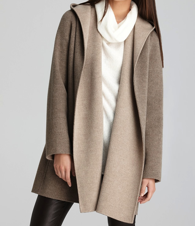 Vince Coat Drape Hooded Purseblog