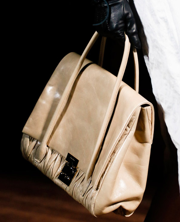 Review : Miu Miu Vitello Shine Shopping Bag + What's in my Bag