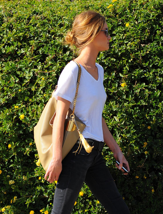 Just Can't Get Enough: Rosie Huntington-Whiteley and her Céline Belt Bag -  PurseBlog