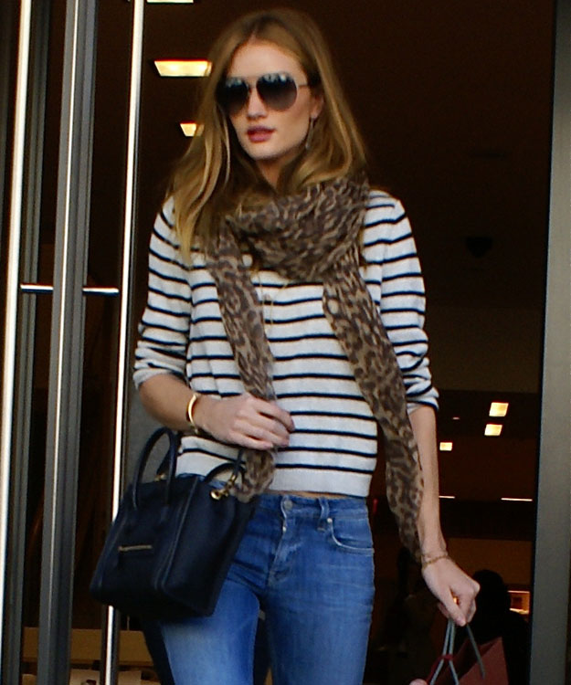 Just Can't Get Enough: Rosie Huntington-Whiteley and her Céline Belt Bag -  PurseBlog