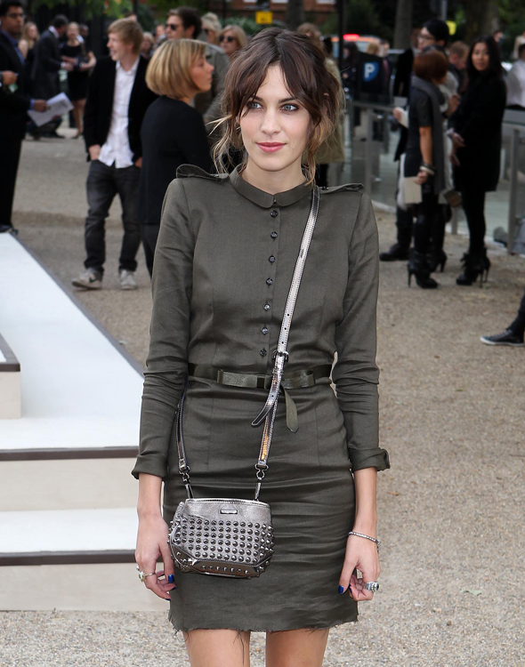 Alexa Chung steps out with Chanel (and even more customized Louis