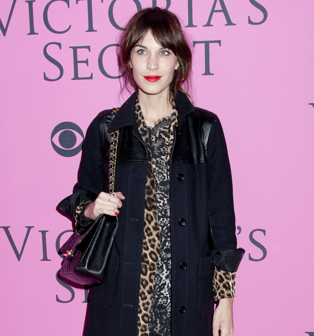 Alexa Chung steps out with Chanel (and even more customized Louis Vuitton  luggage) - PurseBlog