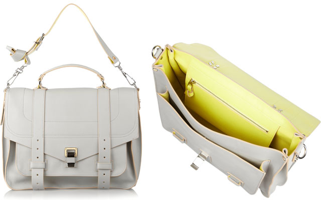 Proenza schouler yellow bag 2025
