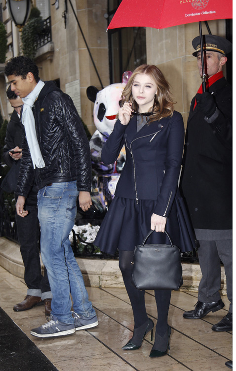 The Many Bags of Chloe Moretz - PurseBlog