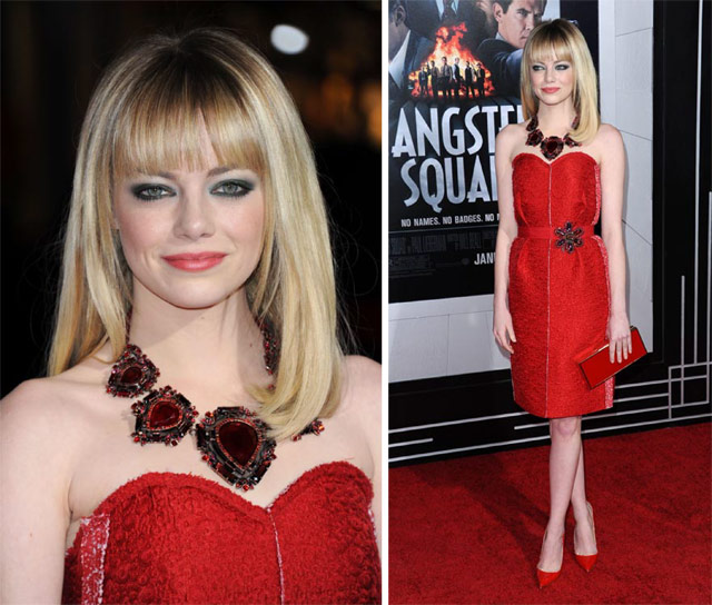 emma stone gangster squad