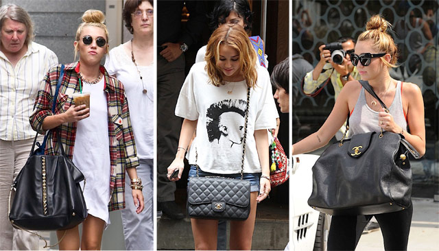 A Visual History of Celebrities Hiding Behind Their Handbags - PurseBlog