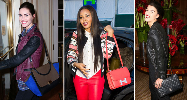 50+ Bags and the Celebrities Who Carried Them at New York Fashion Week Fall  2014 - PurseBlog