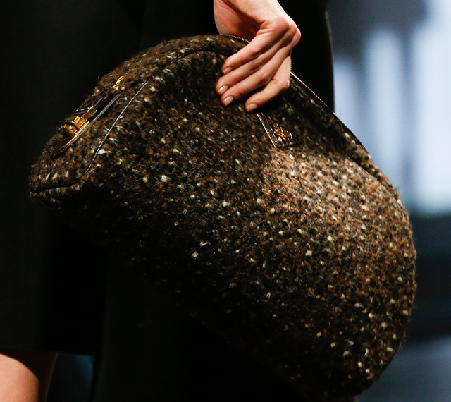 Prada Fall 2013 is full of simple shapes and lush textures - PurseBlog