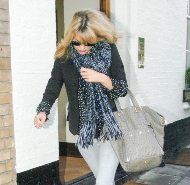 bagfetishperson: Kate Moss and Louis Vuitton Sofia Coppola Suede Bag