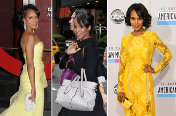 The Many Bags of Kerry Washington
