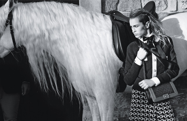 Check out the Spring 2013 Chanel Boy Bags and Alice Dellal's new ads for  the line - PurseBlog