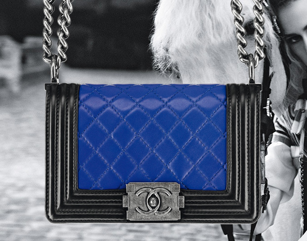 Check out the Spring 2013 Chanel Boy Bags and Alice Dellal's new