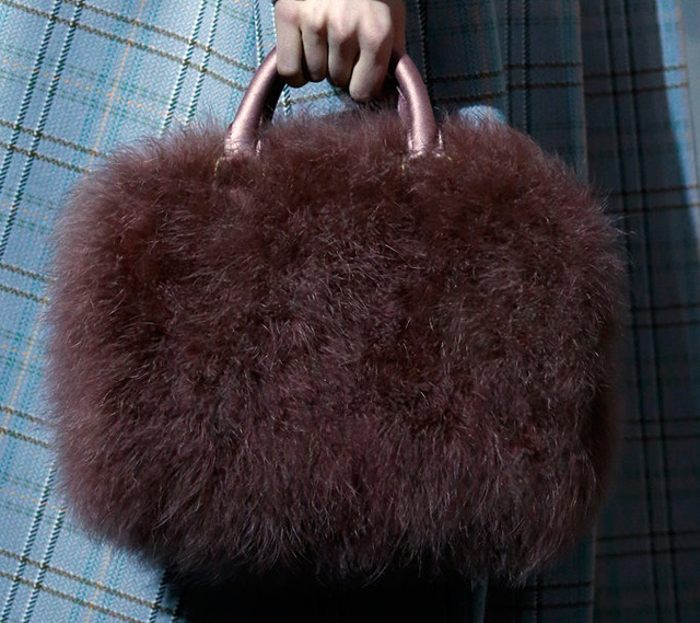 Louis Vuitton updates the Speedy Bag in fur and python for Fall