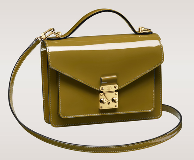 LOUIS VUITTON Louis Vuitton Pistache Epi Leather Monceau BB Bag M40978, Green Women's Handbag