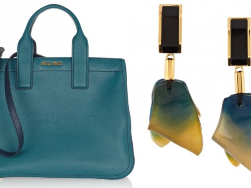 Miu Handbags And Purses Purseblog Miu Tote Bag And Marni Resin Earrings