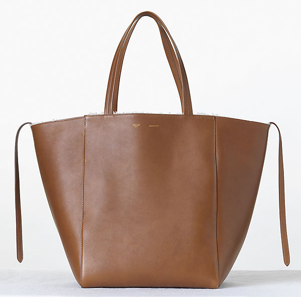 Celine Phantom Cabas Shearling Fall 2013