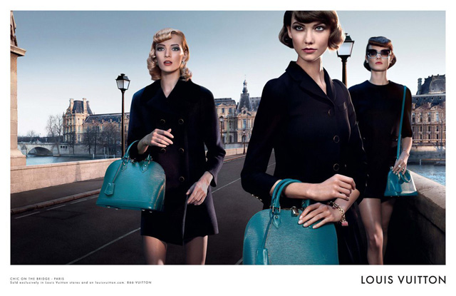 Louis Vuitton taps Karlie Kloss, the Brooklyn Bridge for new Alma Bag  campaign - PurseBlog