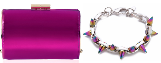 Perfect Pairs: Jimmy Choo Clutch and Joomi Lim Bracelet