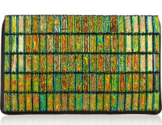 The 2103 Met Gala is celebrating punk fashion, and so are these handbags 1 Stella McCartney Oversized Faux Leather and Acetate Clutch