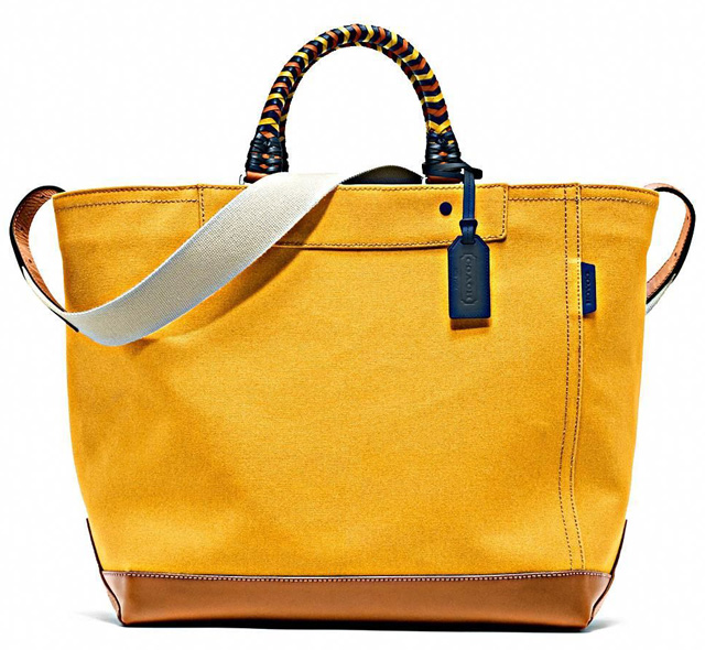 coach travel tote bags