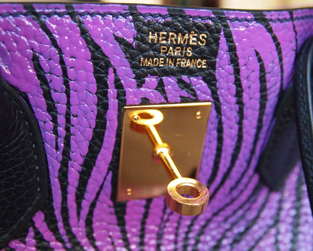 Moda Operandi Exclusive: Hermes Birkin Bag Graffiti'd by artist Travis W. Simon