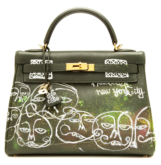 givenchy graffiti pouch