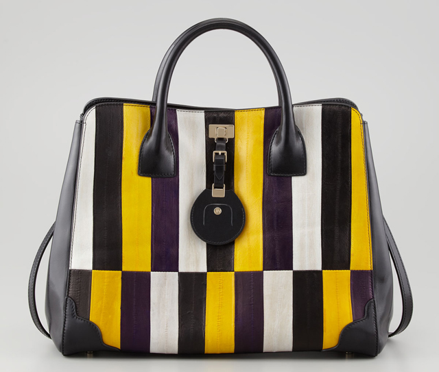 Jason Wu Jourdan Painted Eelskin Tote Bag