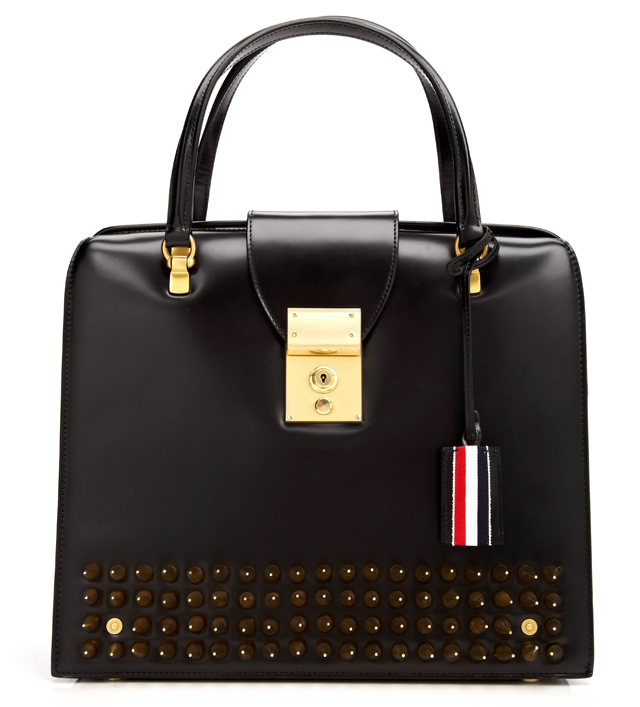 Thom Browne Mrs Thom One-of-a-Kind Spike Studded Bag