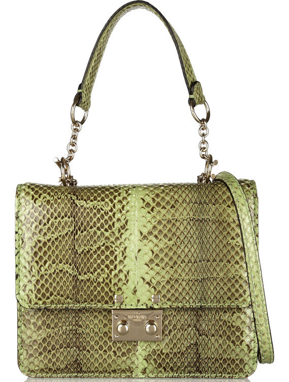 valentino python handbag