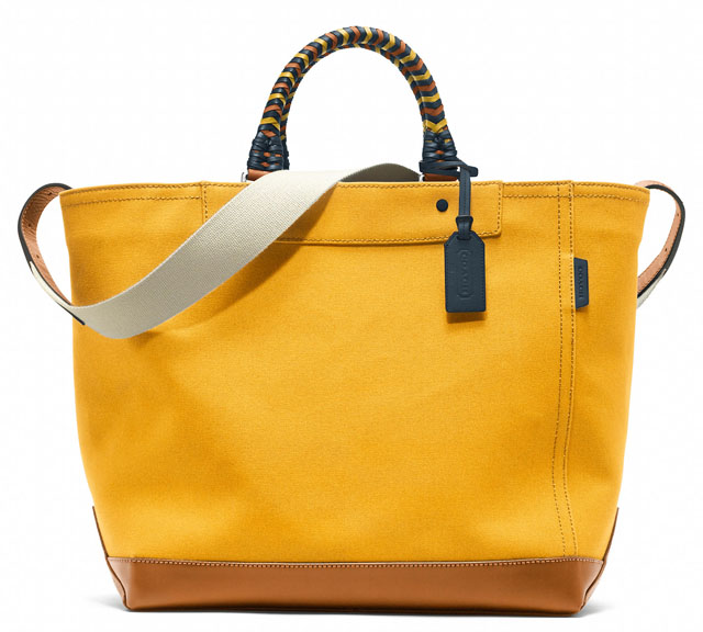 Coach Bleecker Beach Canvas Tote