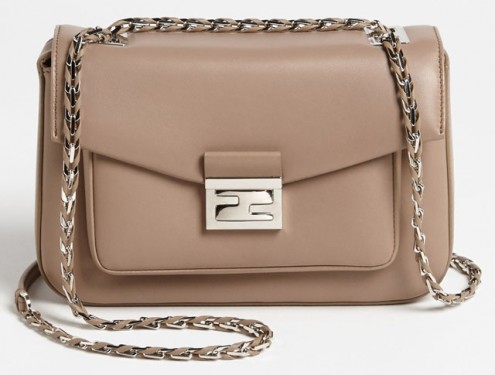 Fendi Be Baguette Bag Taupe