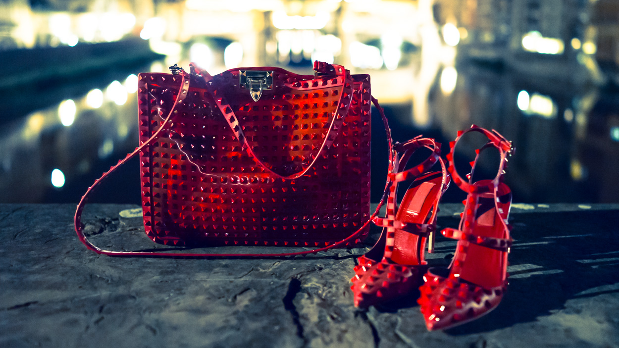 Valentino Rockstud Rouge