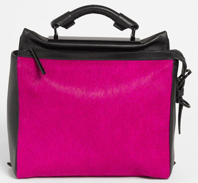 3.1 Phillip Lim Calf Hair Ryder Bag Pink